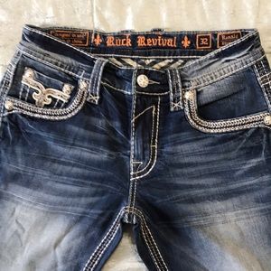 Men’s Rock Revival Straight Ronald Leg Jeans